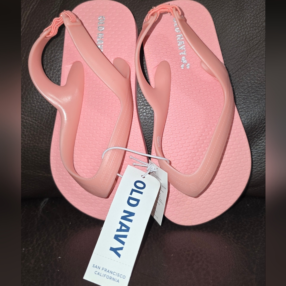 Old Navy Pink Sandals Comfortable Summer Footwear